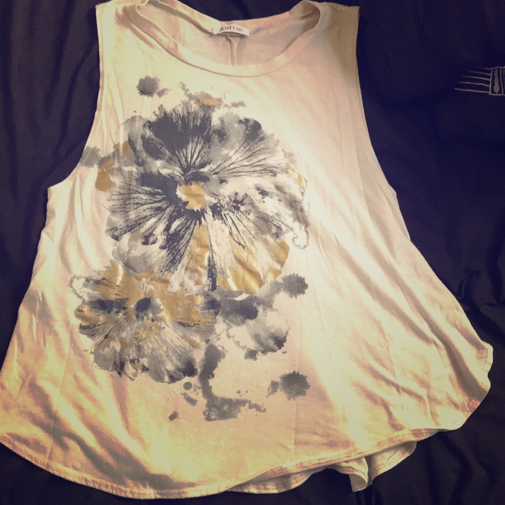 Tank Top-Flower